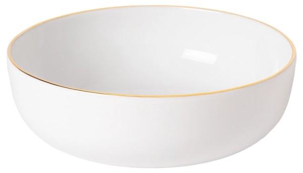 Resonance Schale Goldrand D15 H5.6cm 47cl weissgold