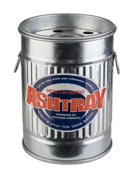 Aschenbecher SMOKY D8,5cm H11,5cm