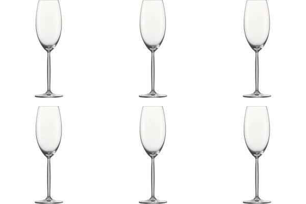 6er Set Diva 77 Champagnerkelch 293ml