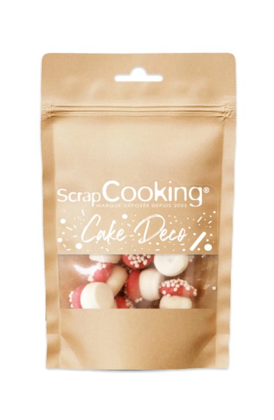 Zuckerstreusel Pilze gross 25g