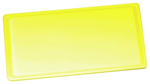 Schneidebrett mit Saftrille GN 2/1 H: 2cm gelb