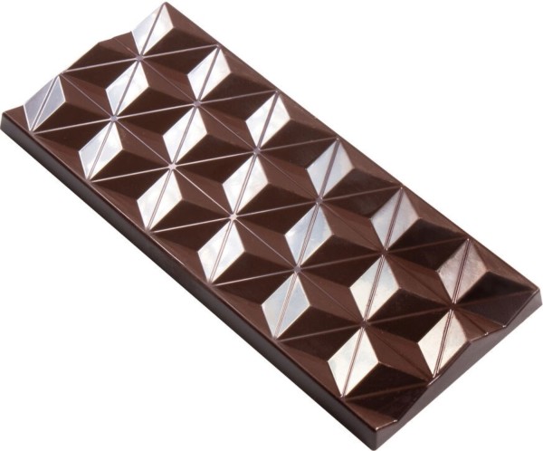 Form für Tafelschokolade geometric bar