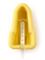 Glaceform Rakete 11.5x7.3x2.6cm 55ml Silikon gelb