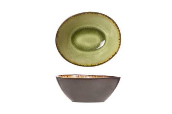 Mossa Schüssel oval, 10.5x9x4cm