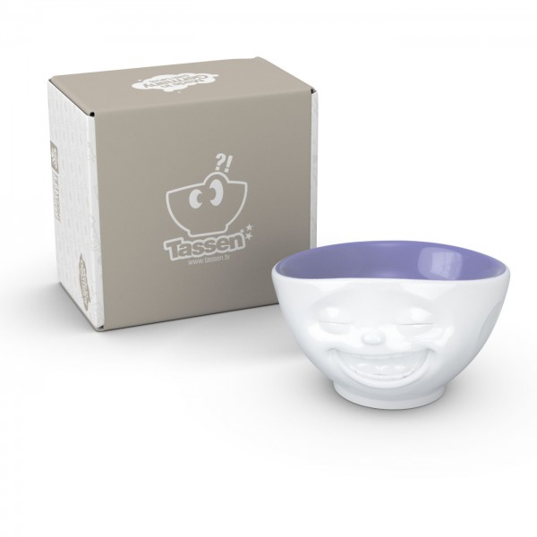 Schale Lachend innen Lavendel 500ml