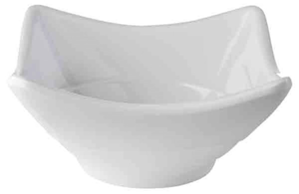 Schale MINI 8x8cm, H4cm weiss