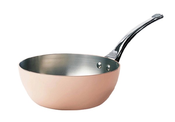 INOCUIVRE Sauteuse konisch Kupfer/Edelst. D:20cm