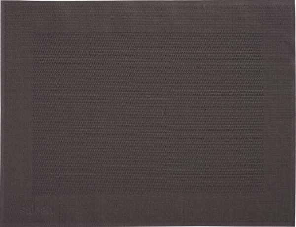 Tischset Rahmen, eckig, taupe, 32x42cm