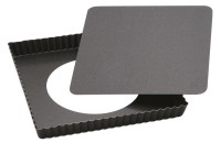 Kuchenblech quadratisch antihaft 23x23x2.5cm