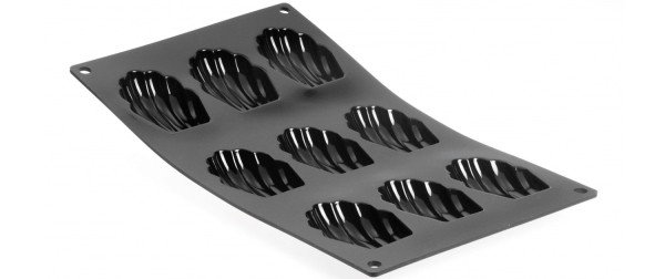 Moul Flex Backform 17.5x30cm für 9 Madeleines