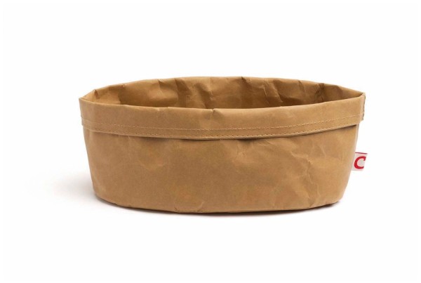 Brotkorb oval Kraftpapier 25x19cm